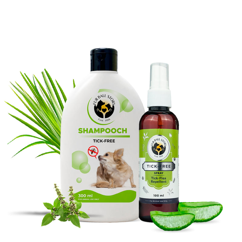 Tick Free Kit - Tick Free Spray &  Shampooch Tick Free