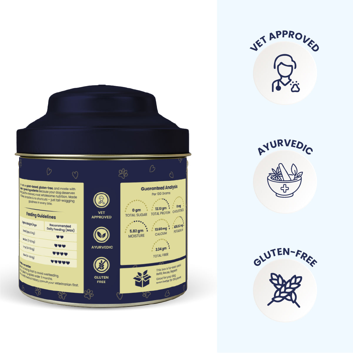 Biskoof - Digestion Support | India's Healthiest Treats for Dogs - 150 Gm