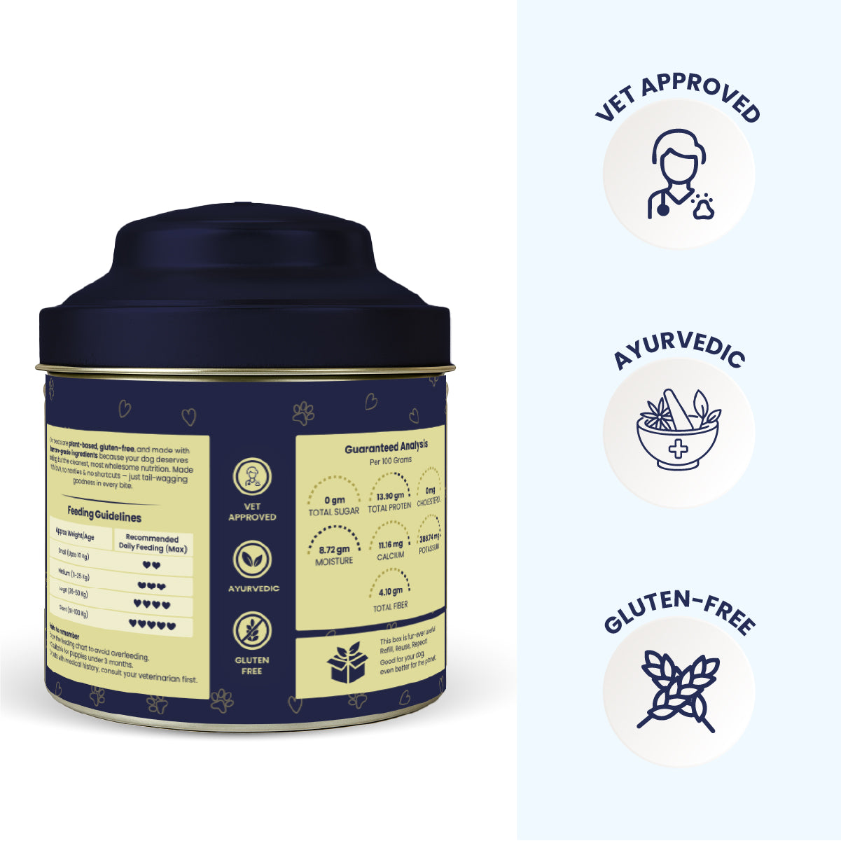 Biskoof - Immunity Boost | India's Healthiest Treats for Dogs - 150 Gm