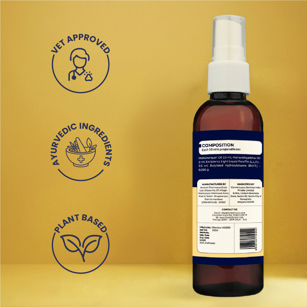 Dog Joint Care Products India, Dog Arthritis Oil India, Dog Mobility Oil India.