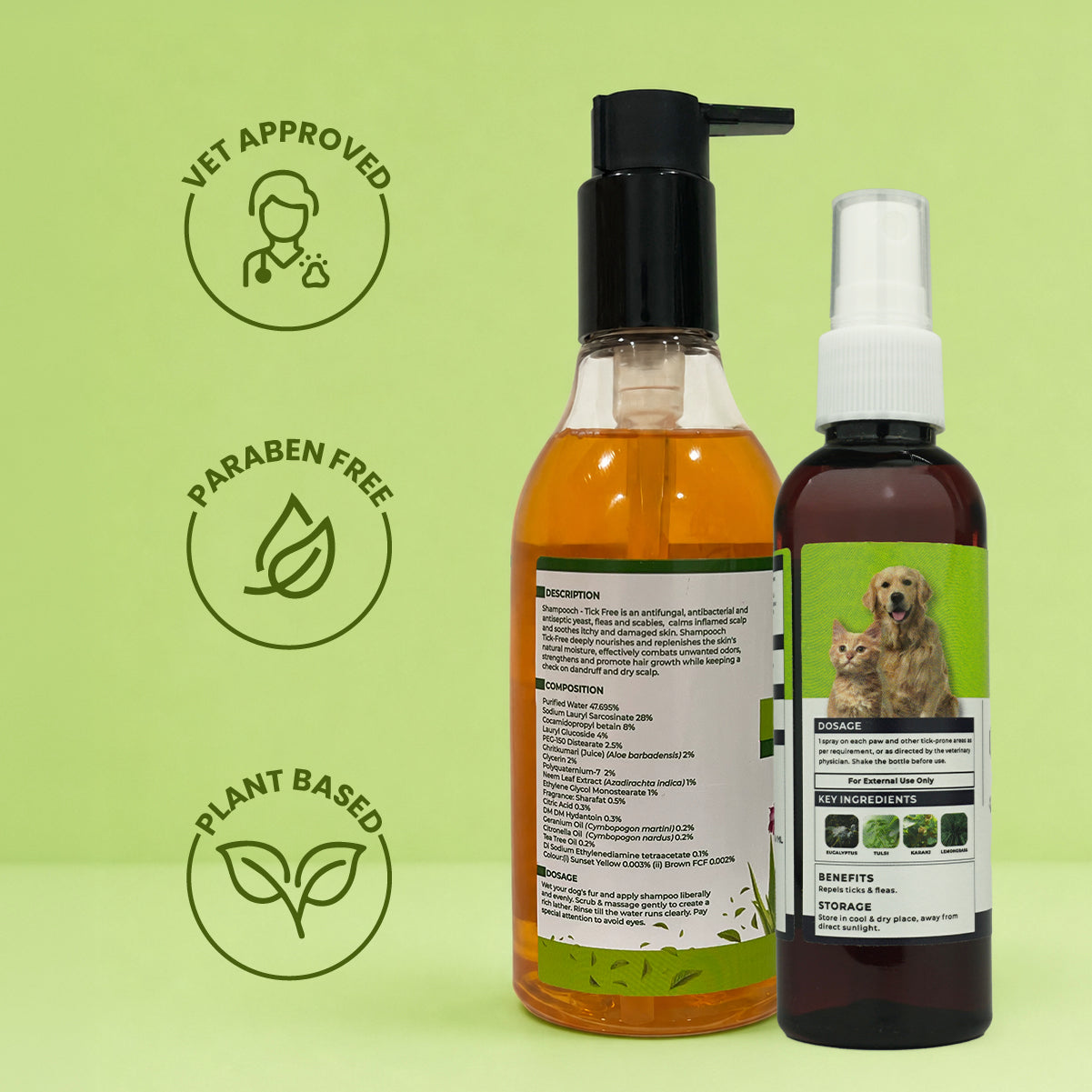 Tick Free Kit - Tick Free Spray & Shampooch Tick Free
