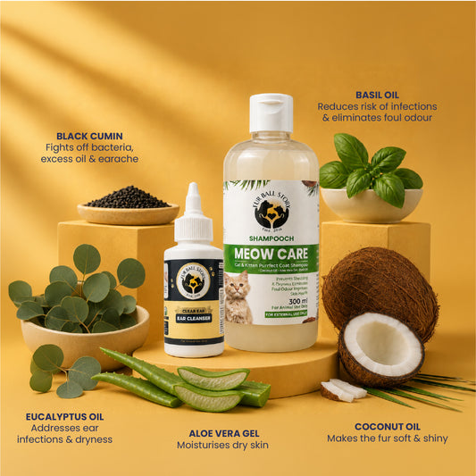 Complete Cat Hygiene Kit, Cat Grooming Essentials, Cat Hygiene Products, Cat Grooming Products,
