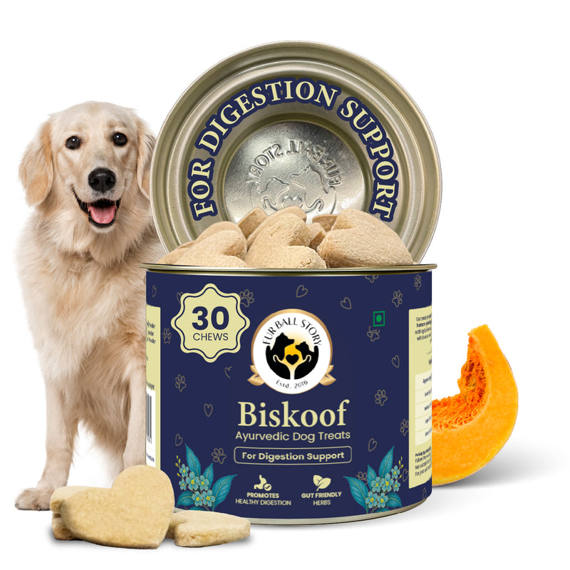Biskoof - Digestion Support | India's Healthiest Treats for Dogs - 150 Gm