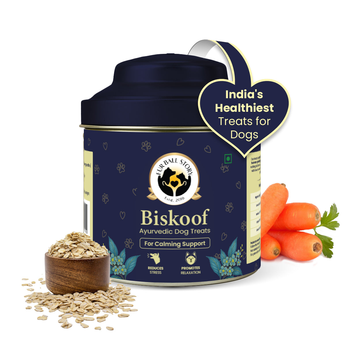 Biskoof – Calming Support | India’s Healthiest Treats for Dogs