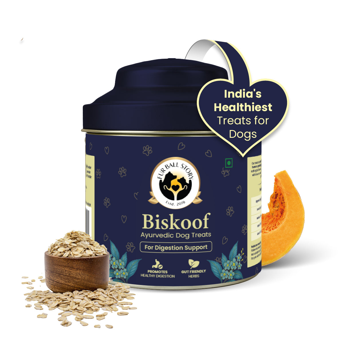 Biskoof - Digestion Support | India's Healthiest Treats for Dogs