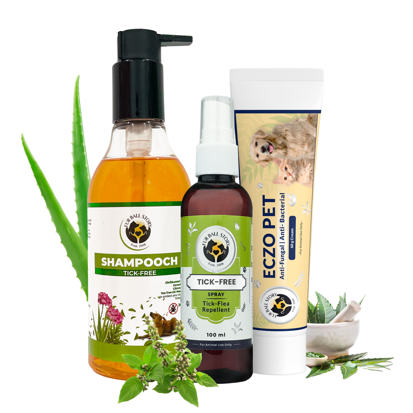 Tick Free: Tick & Flea Repelling Spray For Dogs & Cats - 100ml