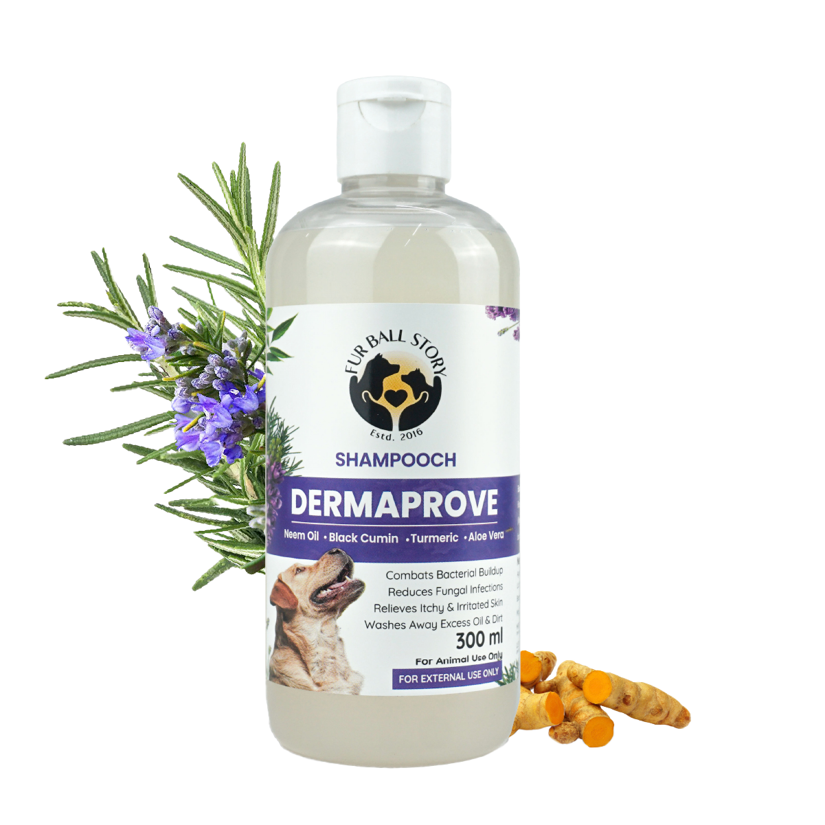 Dermaprove: Antifungal Dog Shampoo - 300ml