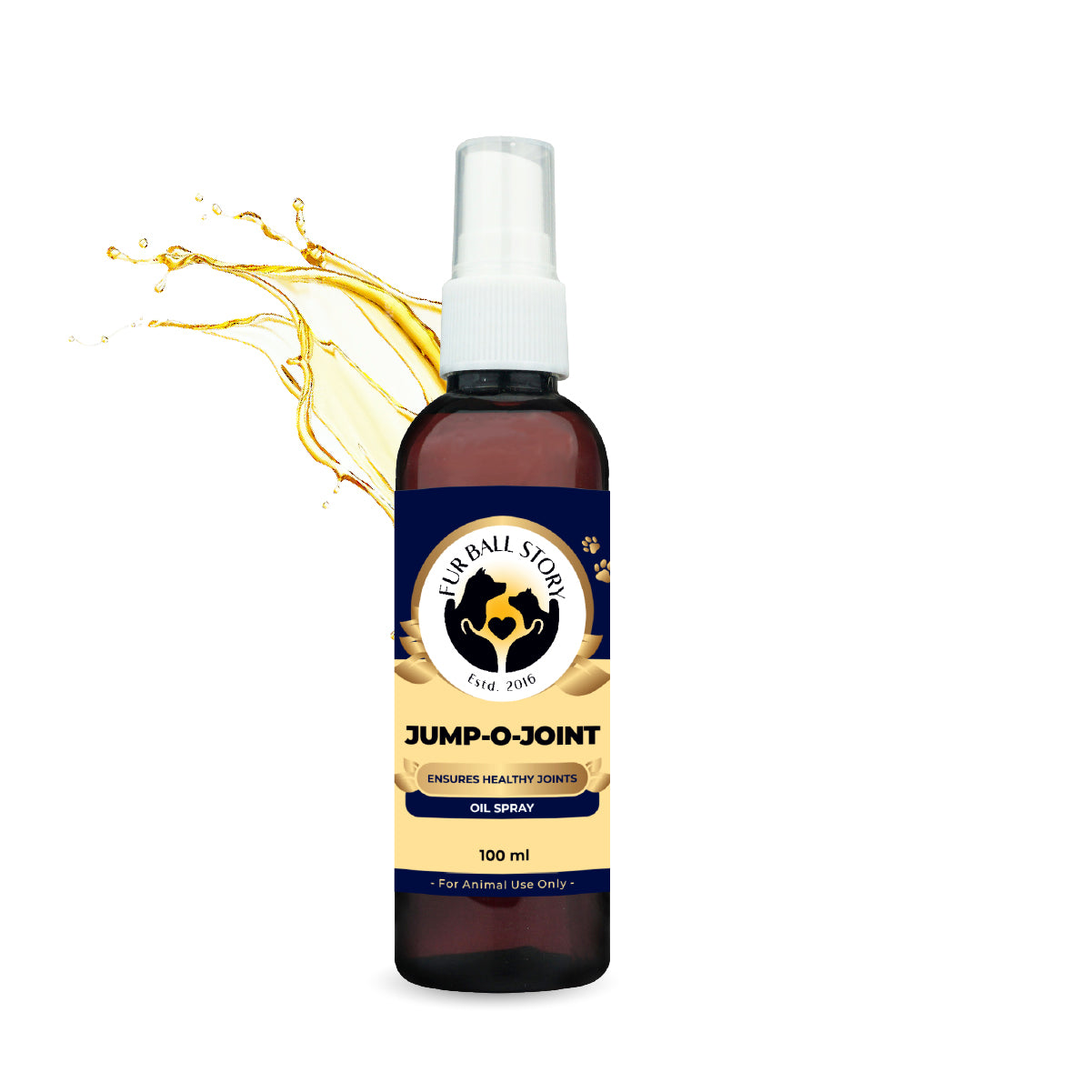 Jump O Joint (Oil): For Joint Pain Relief in Dogs & Cats - 100ml