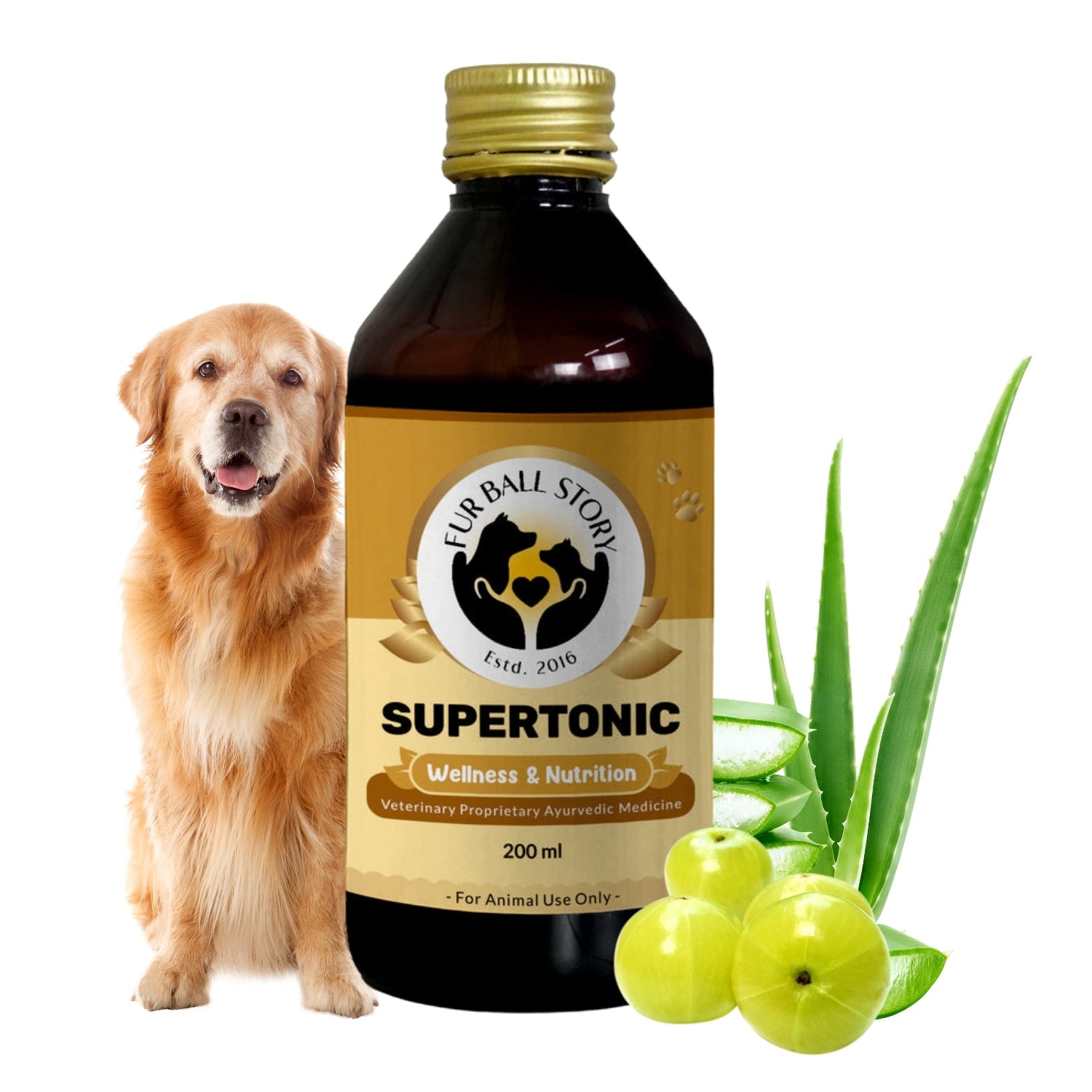 Supertonic Syrup - Head to Tail Wellness for Dogs and Cats