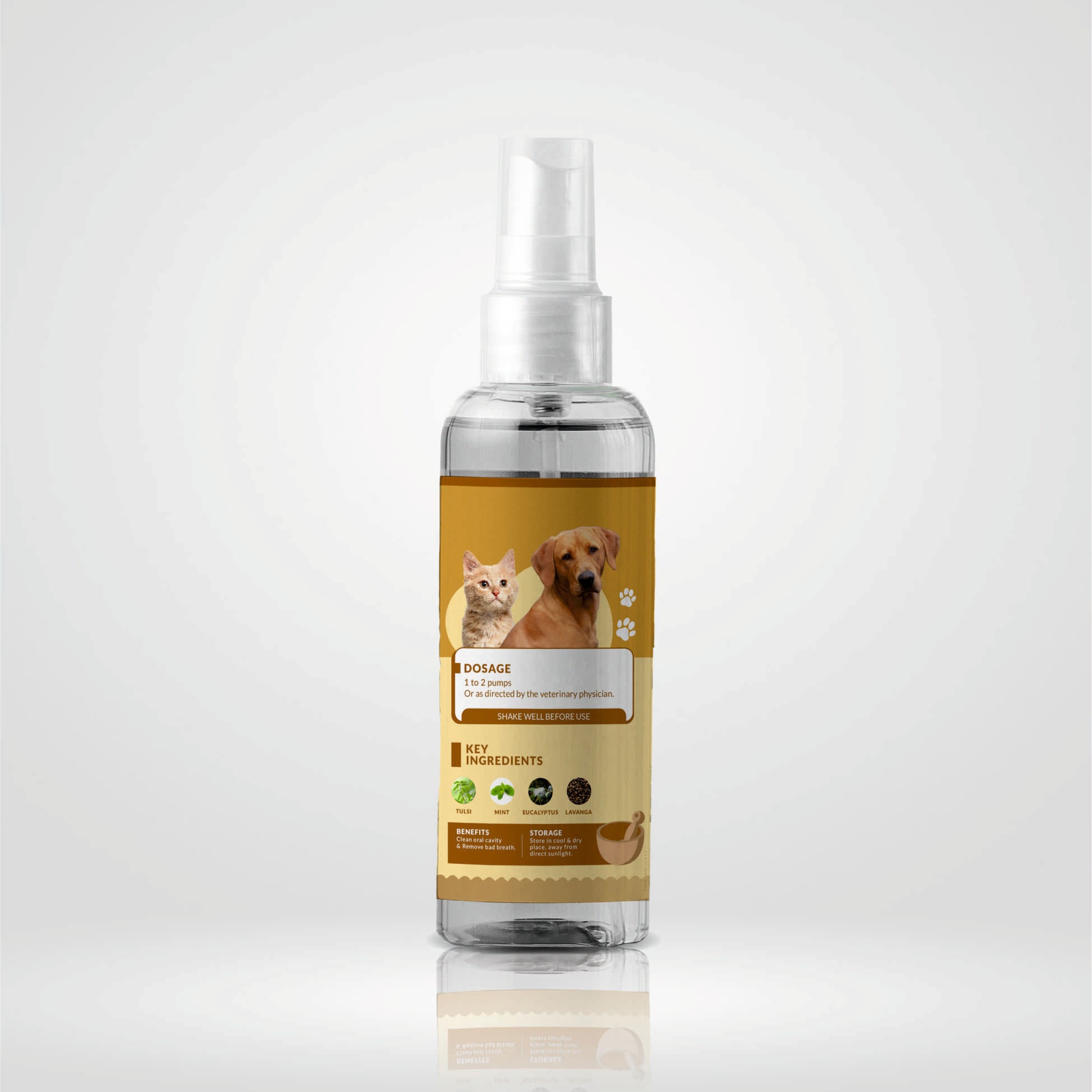 Canni Clean: Dental Spray For Oral Hygiene In Dogs & Cats - 100ml 