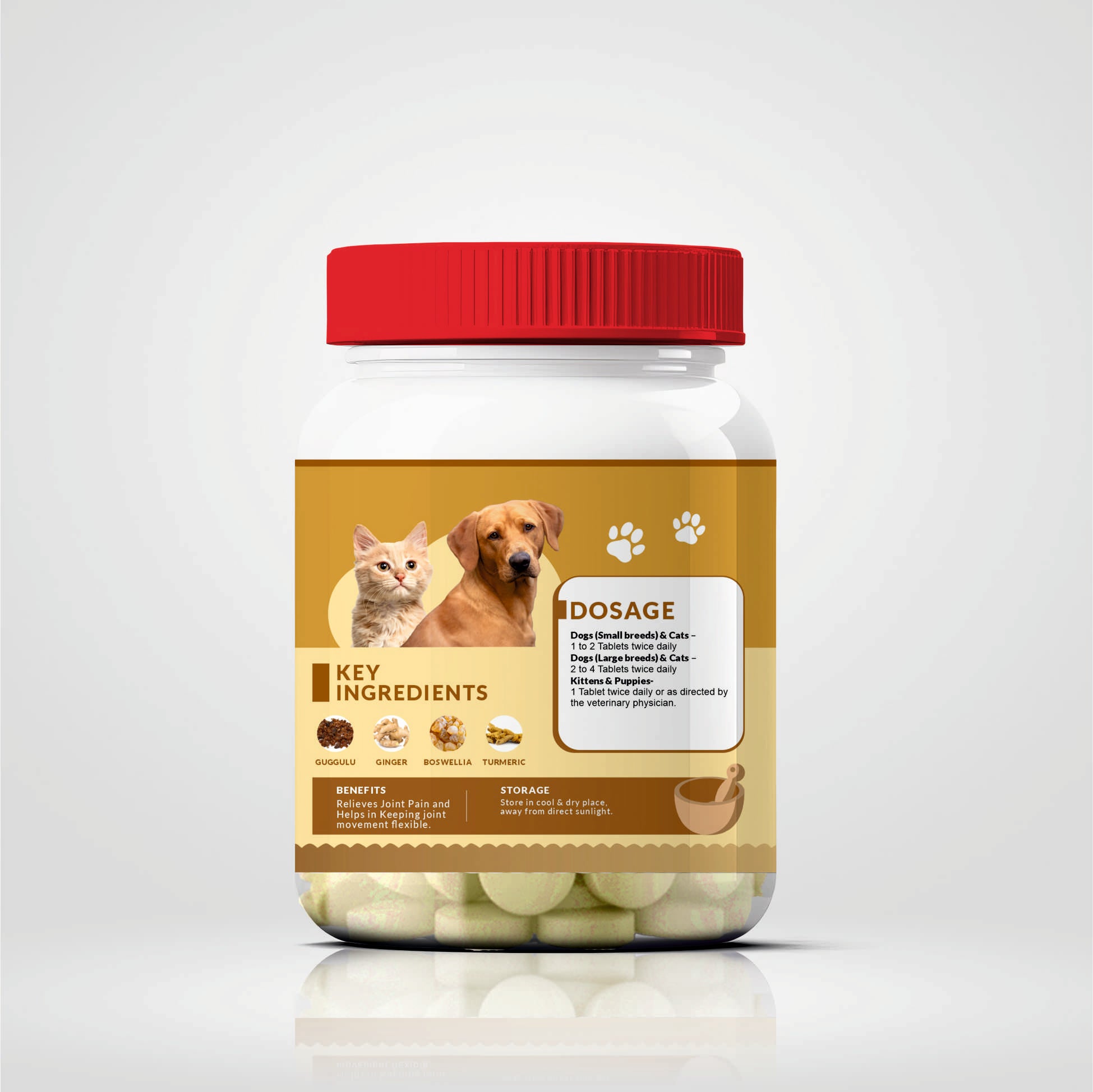 Jump-O-Joint Tablet: Joint pain medicine for dogs cats