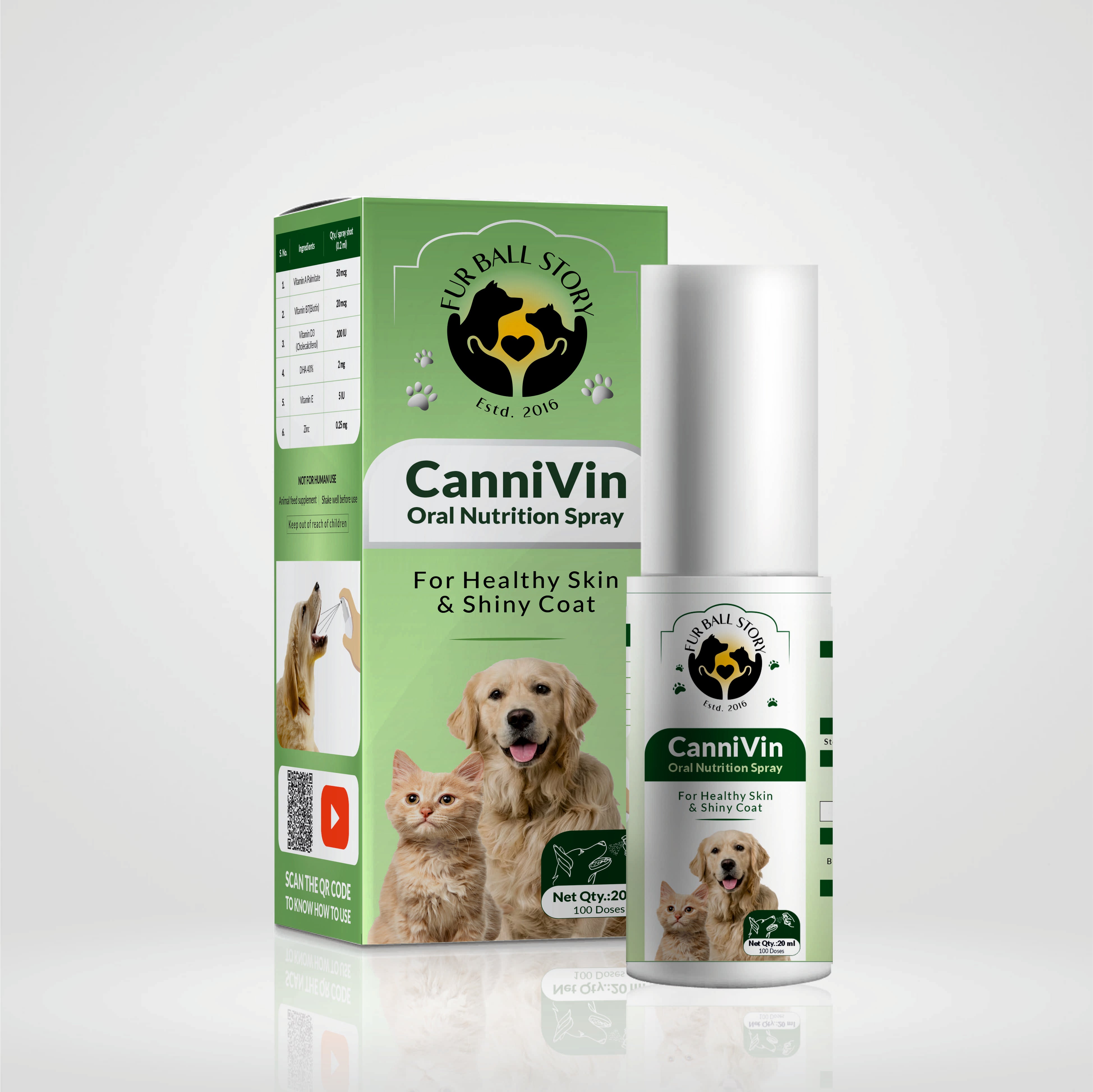 Healthy skin supplement for dogs & cats