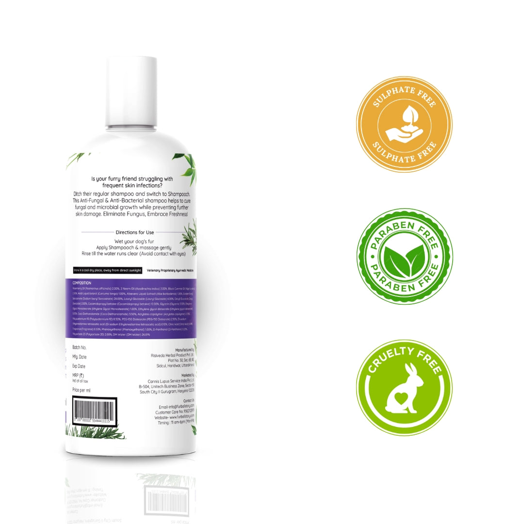 Dermaprove: Antifungal Dog Shampoo - 300ml