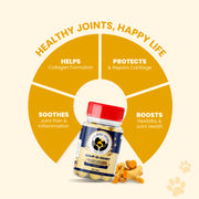 Jump-O-Joint Tablet: Relieves Joint Pain in Dogs & Cats (60 Tab/81gm)