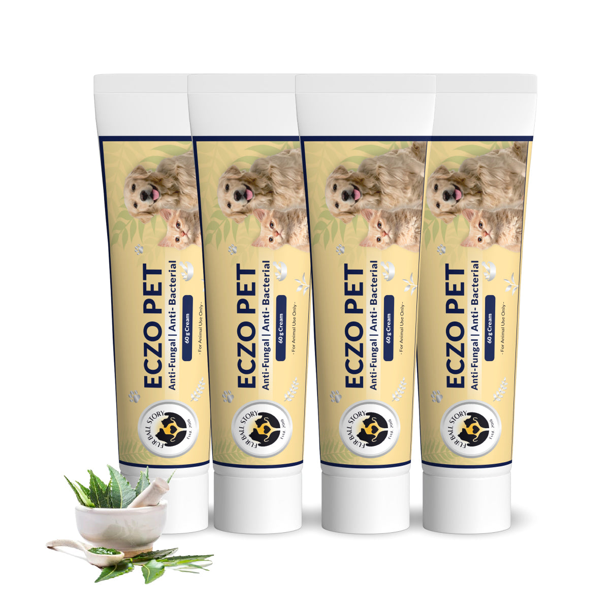 Eczo Pet Cream: Treats Skin Infections In Dogs & Cats - 60gm