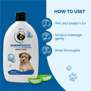 Shampooch Puppy Care: Puppy Shampoo For Gentle Cleansing - 300ml