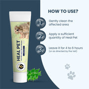 Heal Pet: Wound Healing Cream For Dogs & Cats - 60gm
