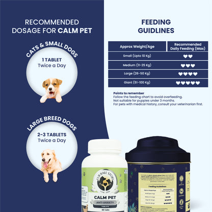 Dog Calming Kit - Calming Treats & Anti Anxiety Tablets for Dogs