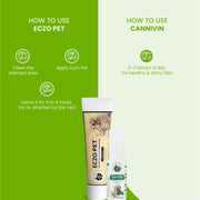 Healthy Skin Kit - Eczo Pet Cream + Cannivin Spray