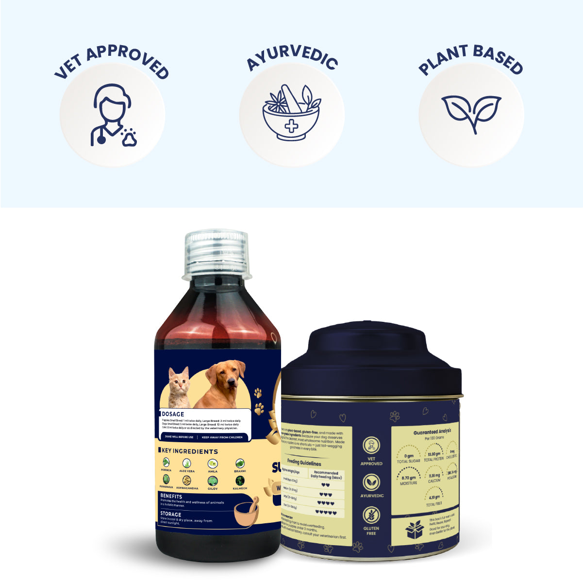 Dog Immunity Combo - Biskoof Immunity Boost & Supertonic Syrup