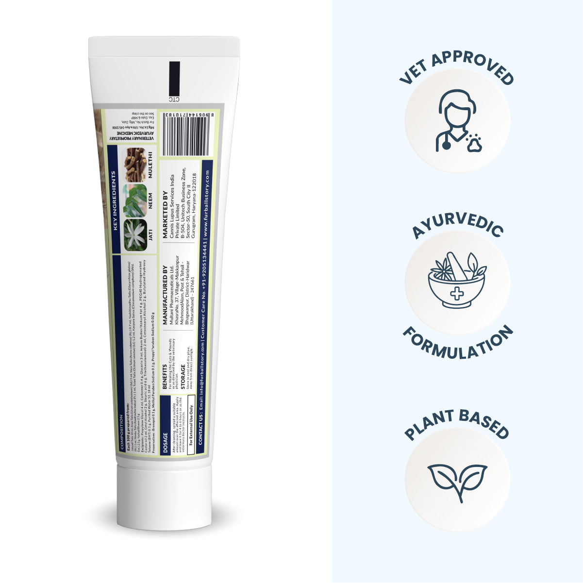 Heal Pet: Wound Healing Cream For Dogs & Cats - 60gm