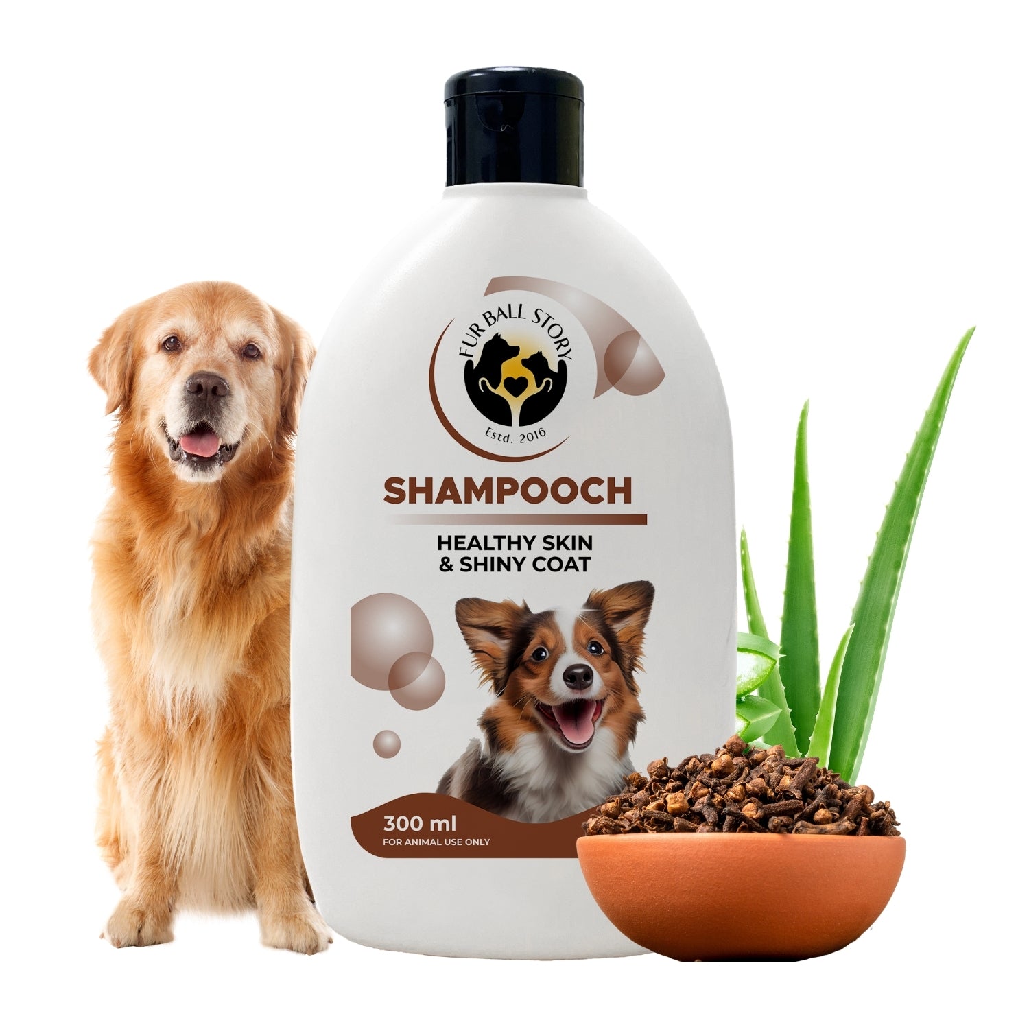 Shampooch Dog Shampoo - For Healthy Skin and Shiny Coat