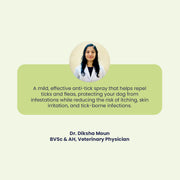 Tick Free: Tick & Flea Repelling Spray For Dogs & Cats