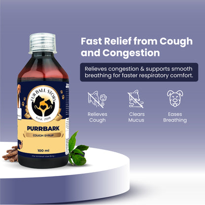 PurrBark Cold & Cough Syrup for Dogs & Cats