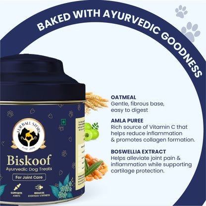 Biskoof Joint care - India's Healthiest Chews for Dogs