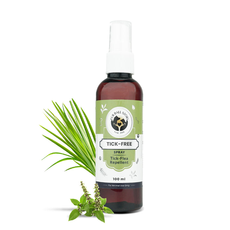 Tick Free: Tick & Flea Repelling Spray For Dogs & Cats