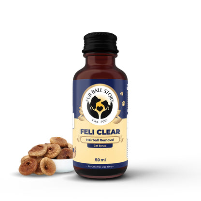 Feli Clear - Hairball Remover Syrup for Cats | 50ml