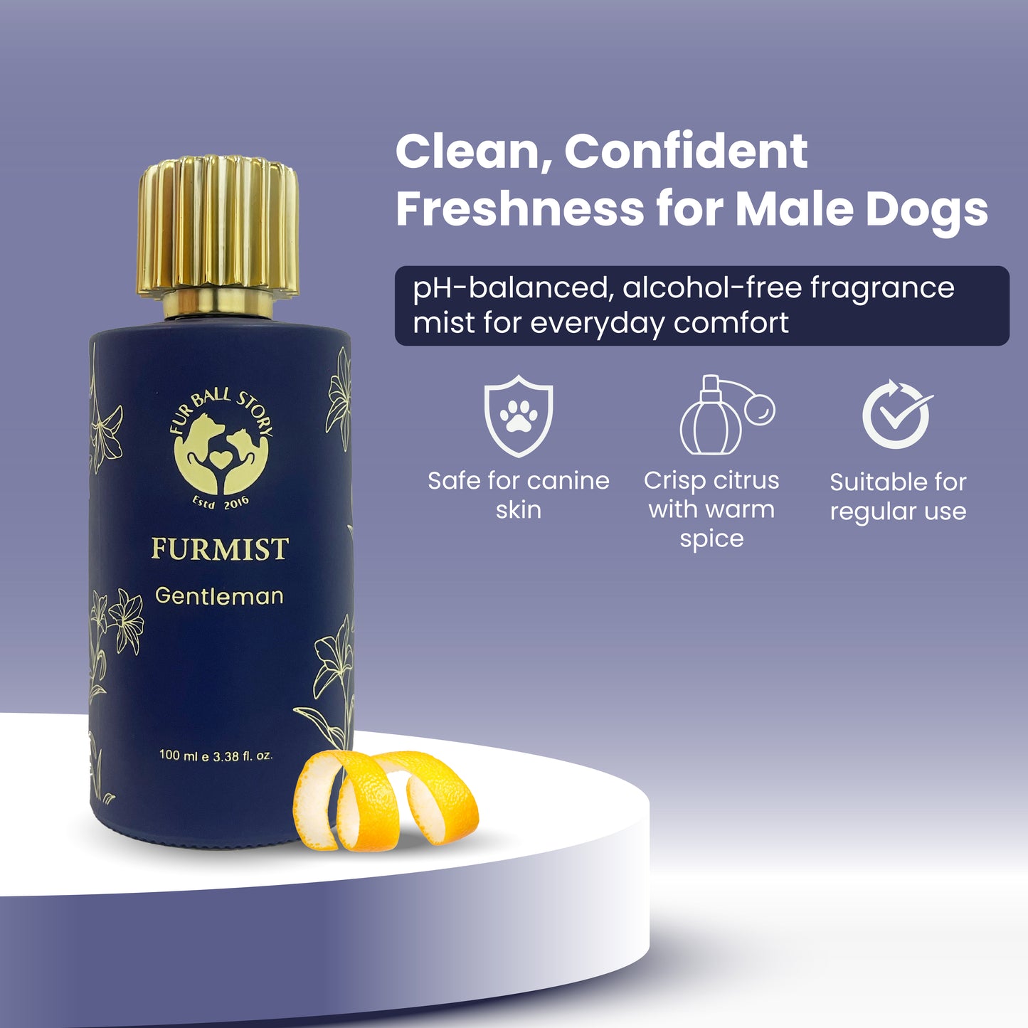 Furmist Gentleman - Premium Perfume for Dogs