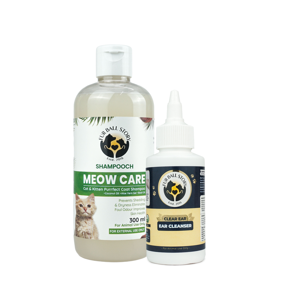 Shampooch Meow Care: Cat Shampoo for Healthy Skin & Shiny Fur - 300ml