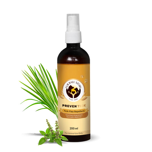 PrevenTick: Professional Range Advanced Tick & Flea Repelling Spray for Dogs & Cats- 200ml