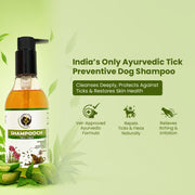 Shampooch Tick Free: Tick Preventive Dog Shampoo - 300ml