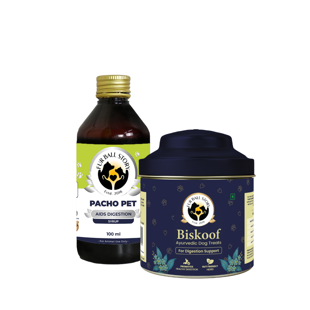 Pacho Pet: Relieves Stomach Problems In Dogs & Cats - 100ml