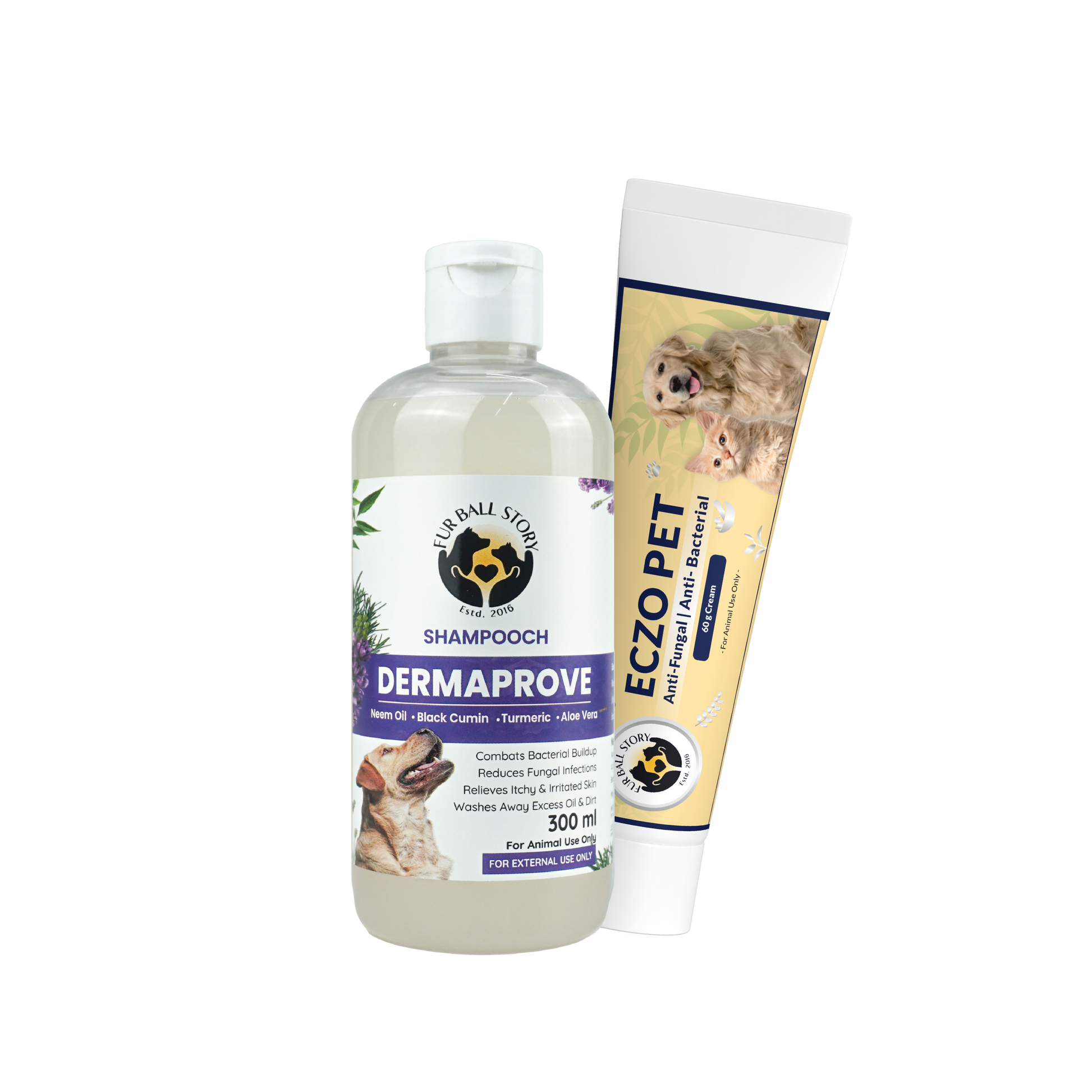 Eczo Pet Cream: Treats Skin Infections In Dogs & Cats - 60gm | cream
