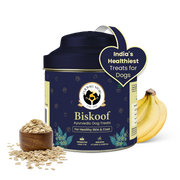 Biskoof - Healthy Skin & Shiny Coat | India's Healthiest Treats for Dogs - 150 Gm