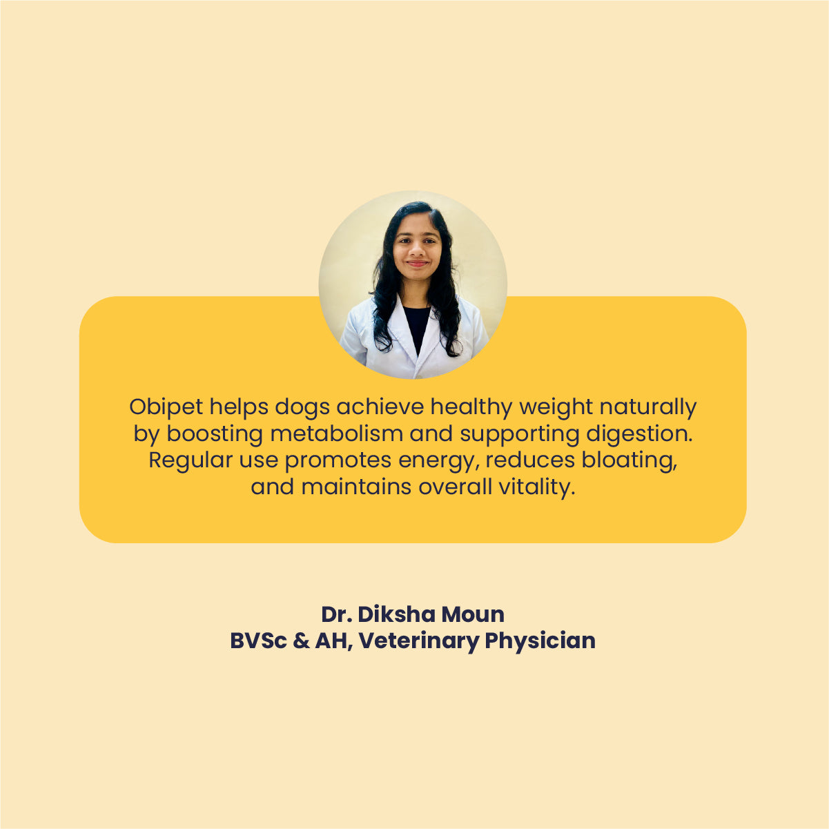 Obipet: Ayurvedic Weight Management Tablets for Dogs – 60 Tabs