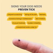 PrevenTick: Professional Range Advanced Tick & Flea Repelling Spray for Dogs & Cats- 200ml