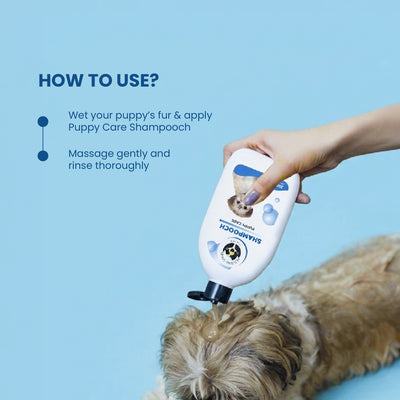 Shampooch Puppy Care: Puppy Shampoo For Gentle Cleansing - 300ml