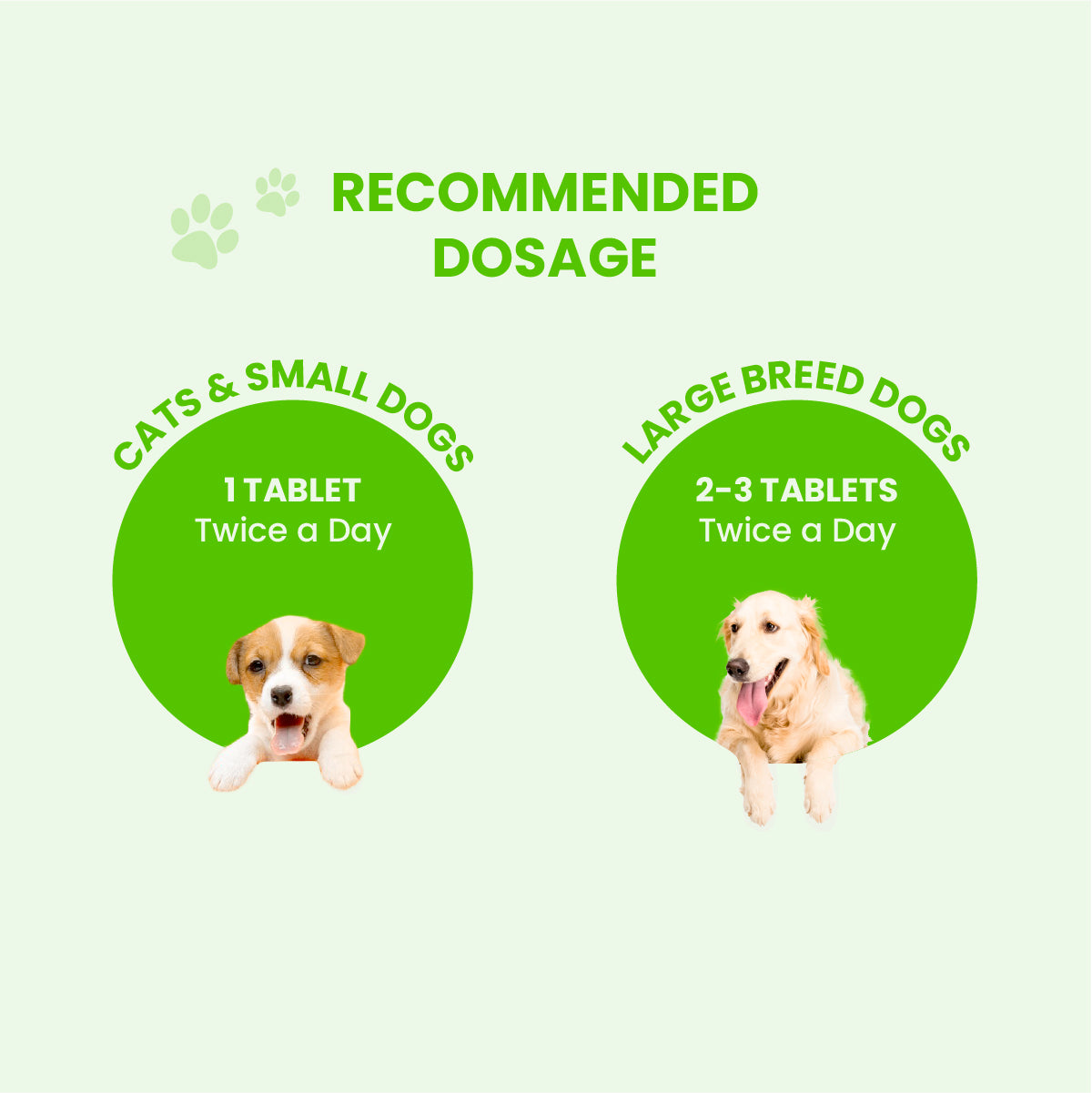 Calm Pet: Anti Anxiety Tablets For Dogs & Cats -  (60 tab/100gm)