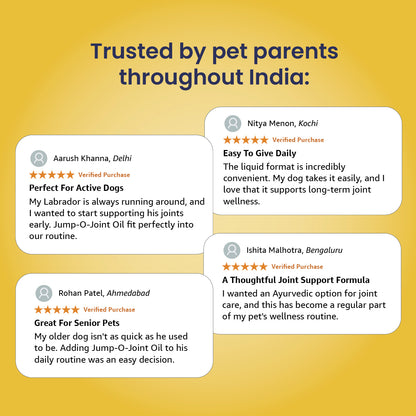 Jump O Joint (Oil): For Joint Pain Relief in Dogs & Cats - 100ml