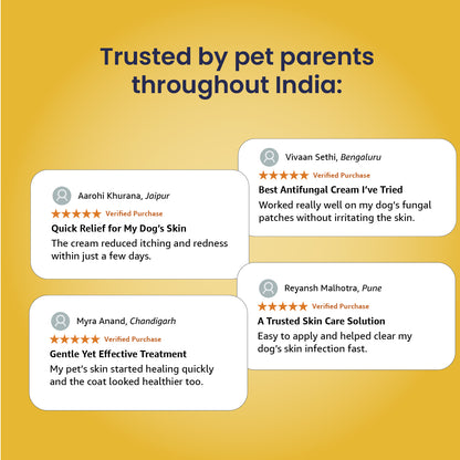 Eczo Pet Cream: Treats Skin Infections In Dogs & Cats - 60gm