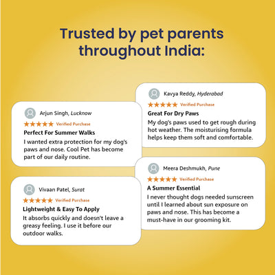 Cool Pet: Moisturising Sunscreen For Dogs - 100 ml