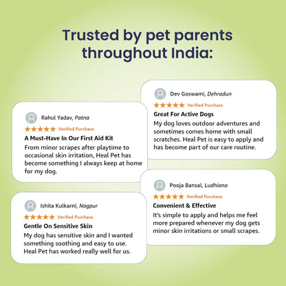 Heal Pet: Wound Healing Cream For Dogs & Cats - 60gm