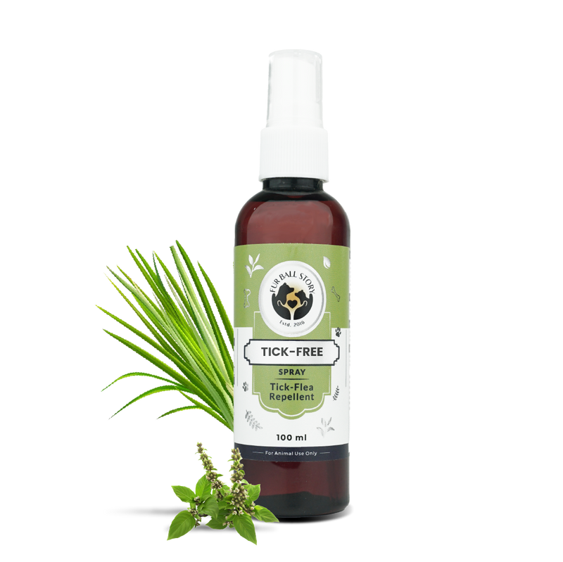 Tick Free: Tick & Flea Repelling Spray For Dogs & Cats