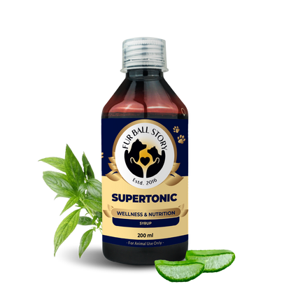Supertonic Syrup: Ensures Head to Tail Wellness of Dogs & Cats - 200ml
