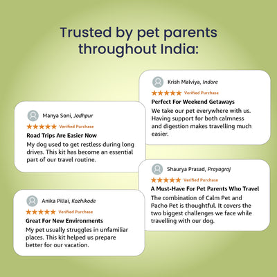 Travel with Pet Kit