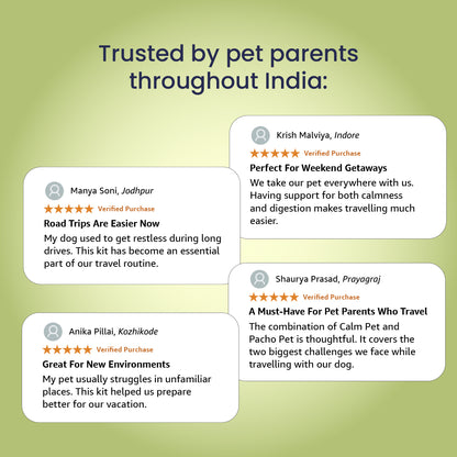 Travel with Pet Kit